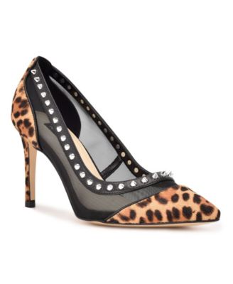 Macy's leopard heels on sale