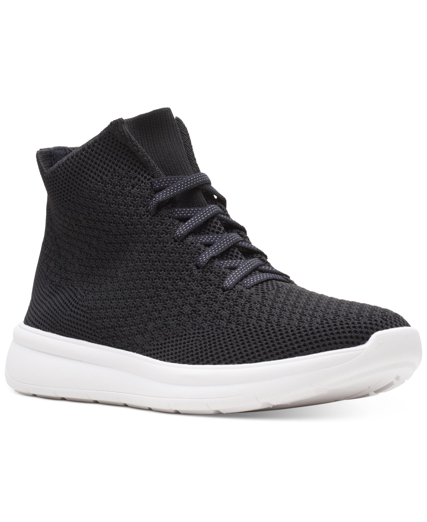 Женские ботинки Clarks Cloudsteppers Ezera Mid, цвет: Чёрный — фото 1