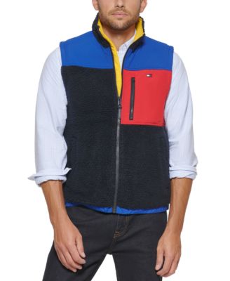 tommy hilfiger sherpa vest