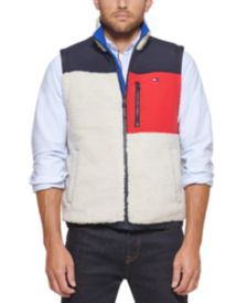 Men's Colorblock Sherpa Vest