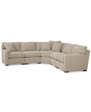 FURNITURE RADLEY FABRIC 5-PIECE SECTIONAL SOFA, CREATED FOR MACY'S