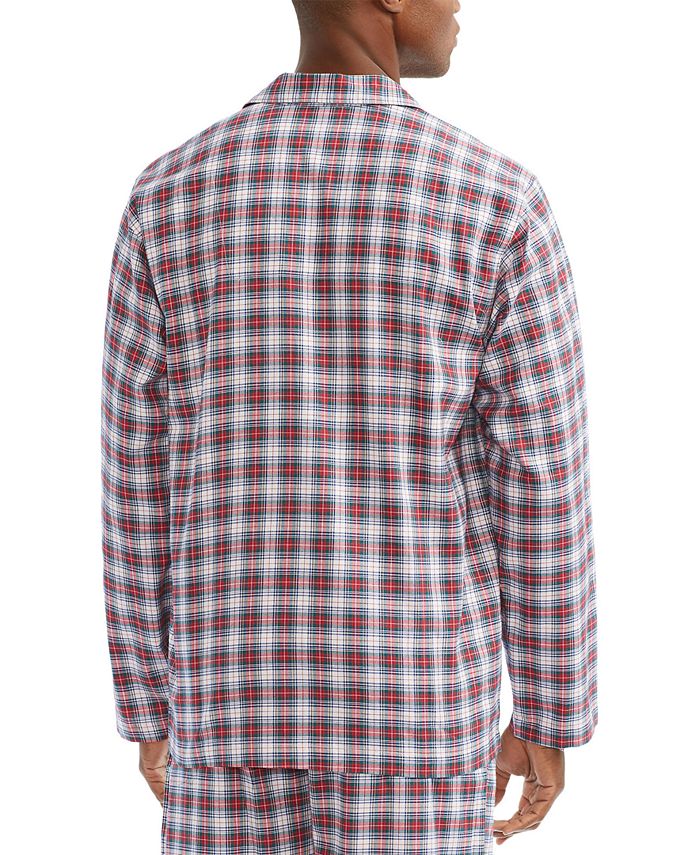 Polo Ralph Lauren Men's Flannel Grid Pattern Pajama Shirt Macy's