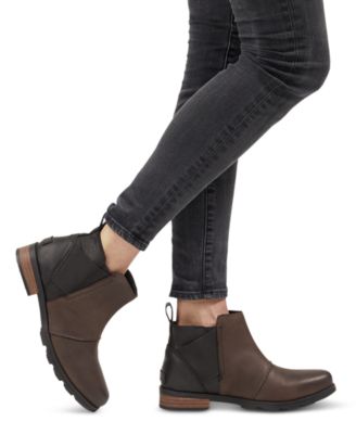 women's sorel emelie chelsea bootie