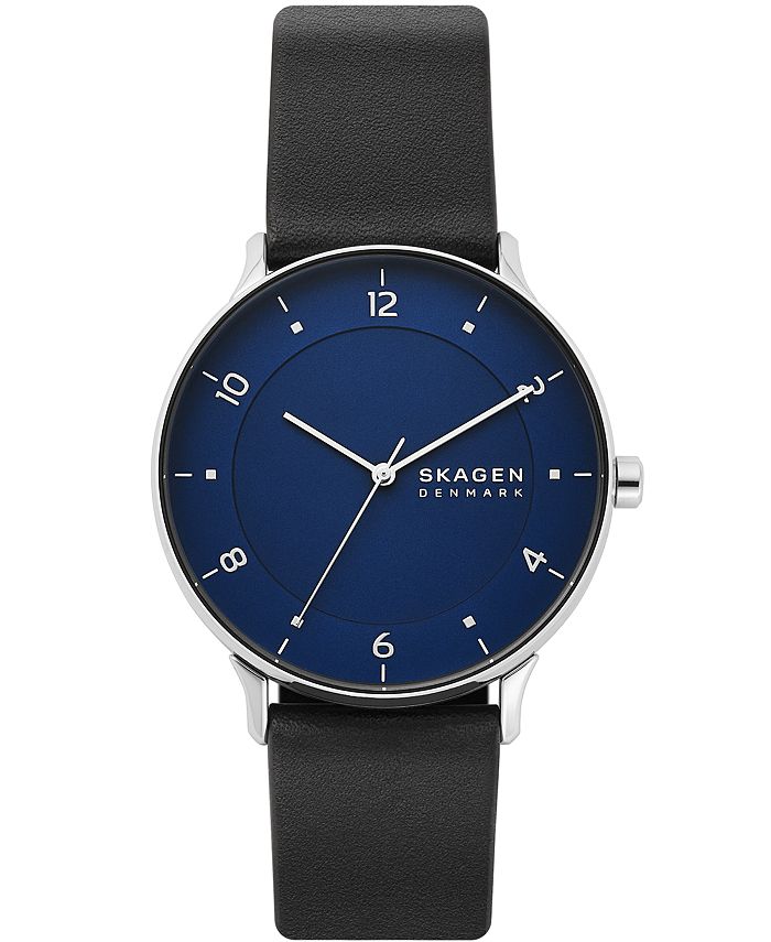 Macys skagen men's watch discount