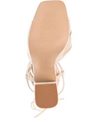 Women's Felisity Ankle Tie Block Heel Dress Sandals