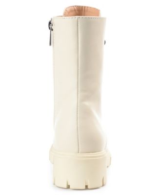 Women's Madelynn Lace Up Lug Sole Combat Boots