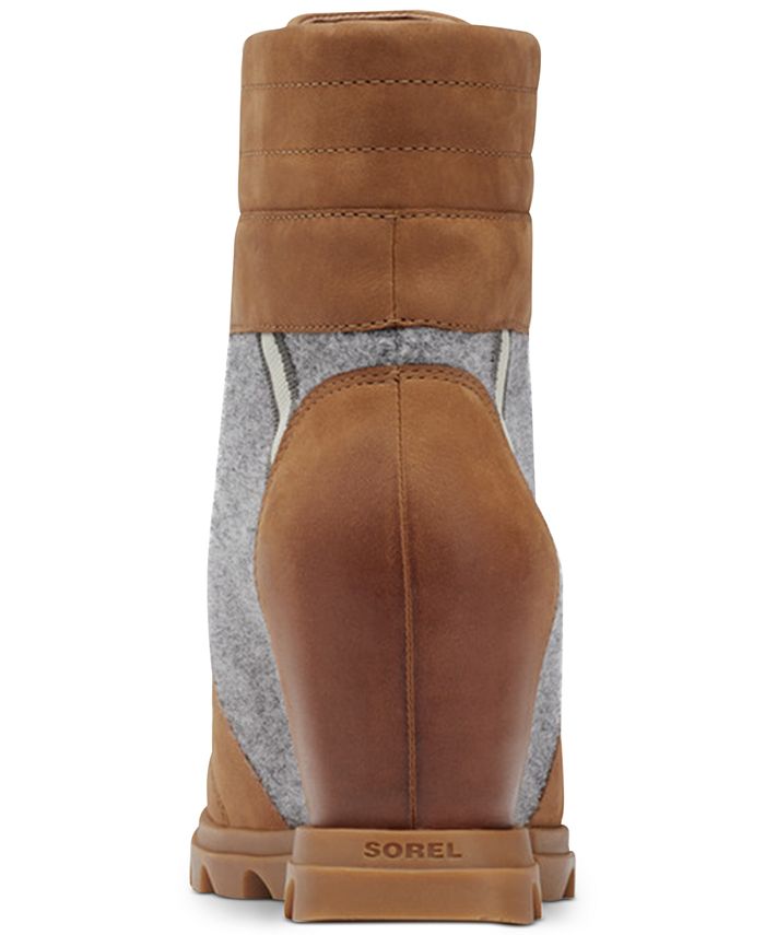sorel women's lexie wedge lug sole booties