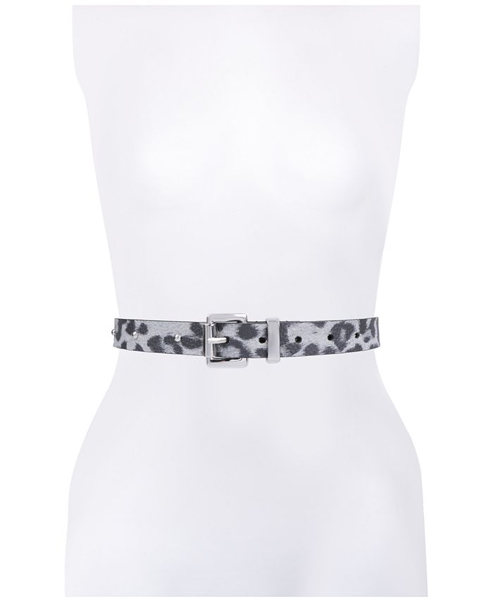 Michael kors leopard belt hotsell
