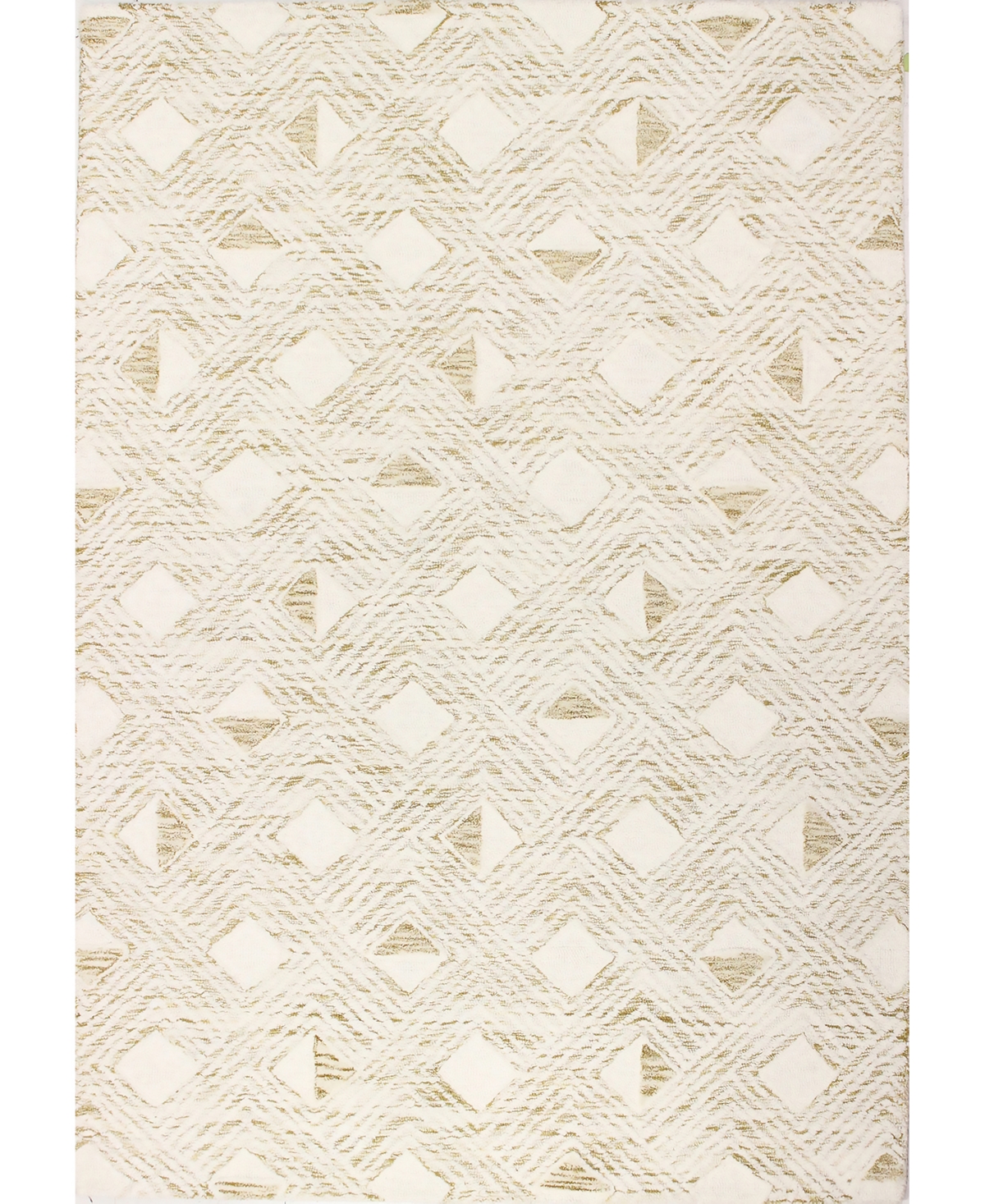 Bb Rugs Adige ADI161 8'6in x 11'6in Area Rug - Ivory, Gold-Tone