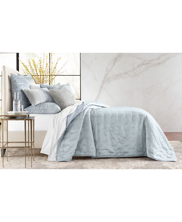 Hotel Collection Wavelet Coverlet, King, Created for Macy's Macy's