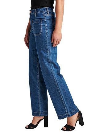 JAG Jeans Women's Sophia High Rise Ankle Wide Leg Jeans & Reviews ...