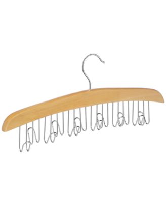 Whitmor - Natural Wood Belt Hanger