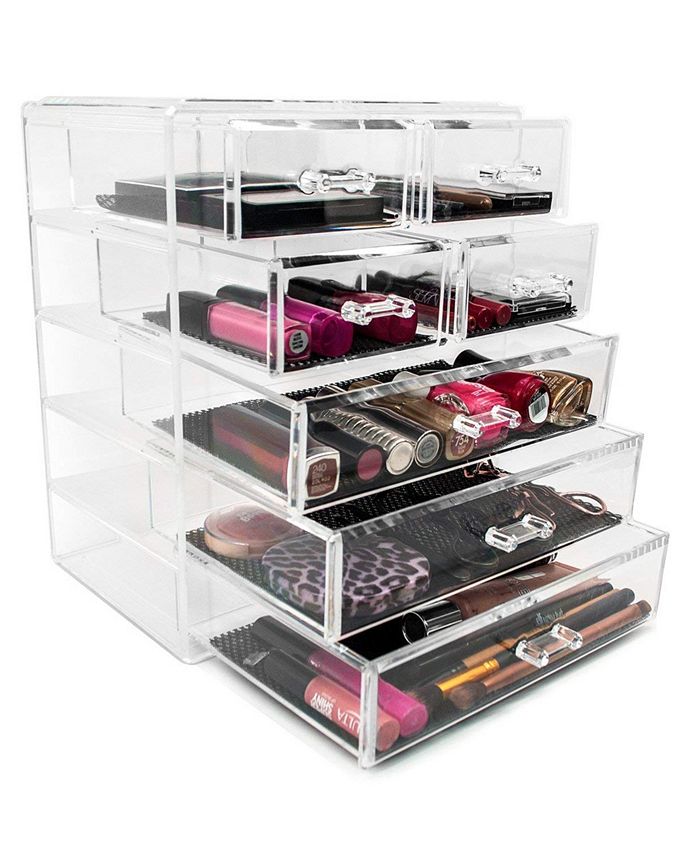 Sorbus Makeup and Jewelry Storage Case Display Macy's