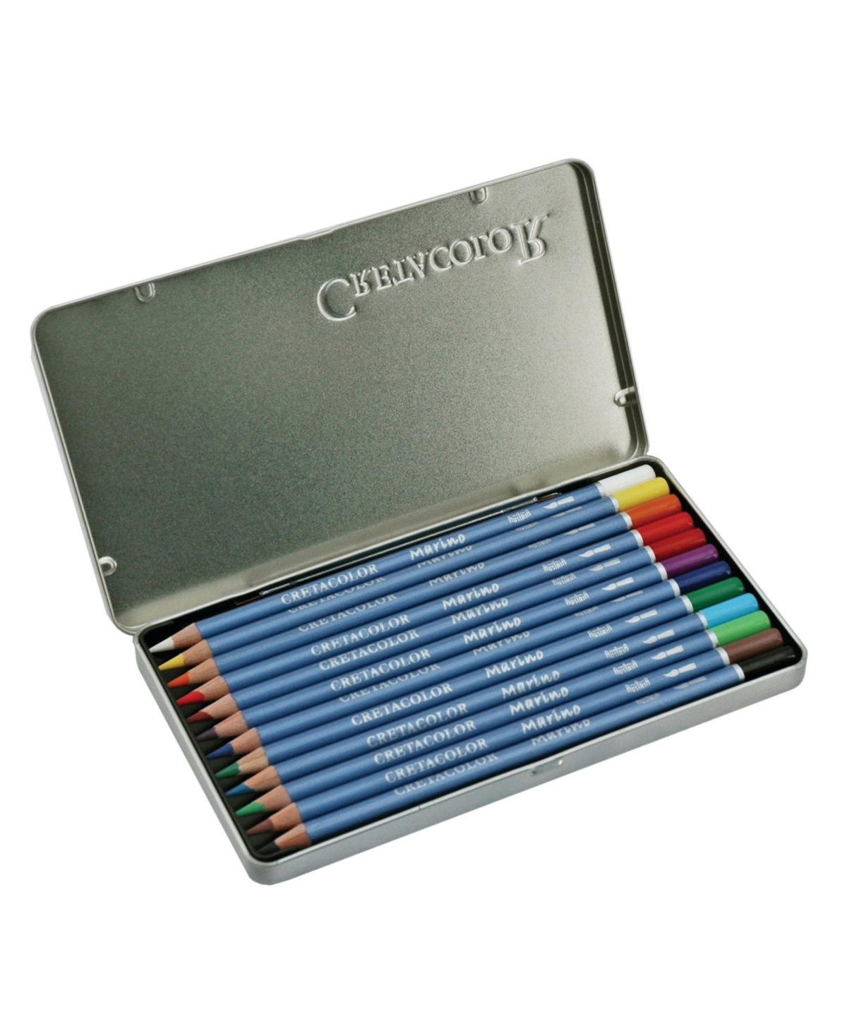 Marino Lightfast Watercolor Pencil Set, 12 Pieces - Multi