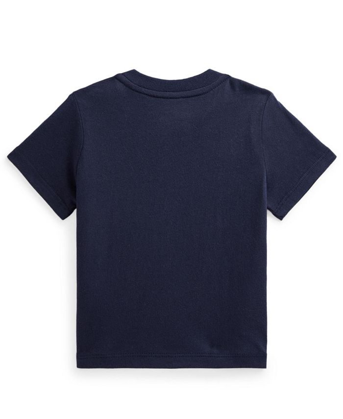 Polo Ralph Lauren Baby Boys Cotton Jersey Crewneck T-shirt - Macy's