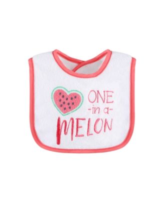 Cotton Feeding Baby Bib, 8pk Girls