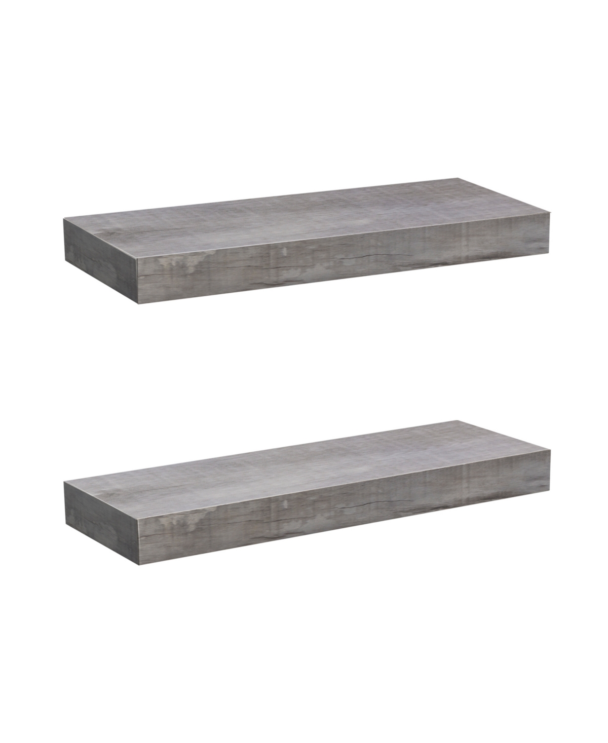 Floating Shelf, Set of 2 - Gray