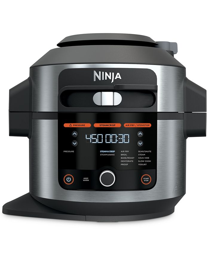 Ninja Foodi OL701 1760W 8qt 14-in-1 Pressure Cooker Steam Fryer