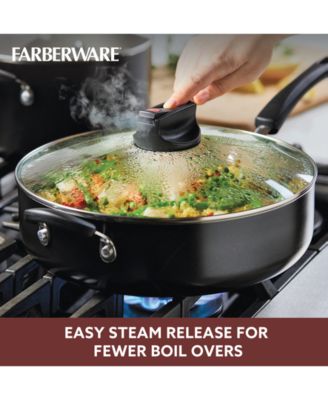 Smart Control Aluminum Nonstick Jumbo Cooker & Lid