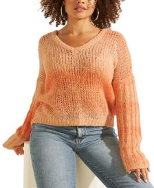 Ariane V-neck Loose-Knit Sweater