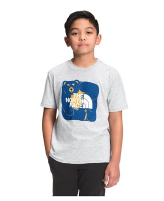 boys north face t shirt