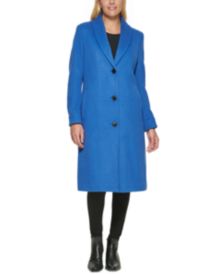 Single-Breast Shawl-Collar Walker Coat