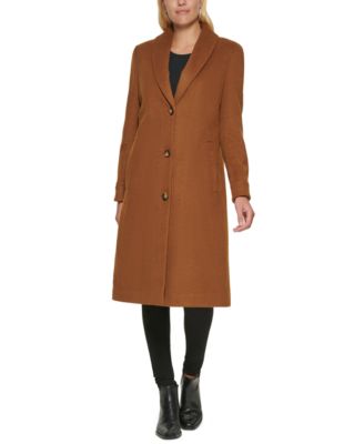 calvin klein tobacco coat