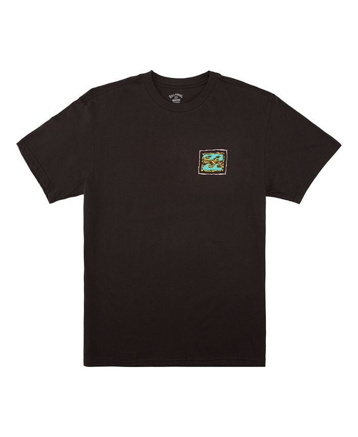 Billabong Men's Crayon Wave Short Sleeve T-shirt & Reviews - T-Shirts ...