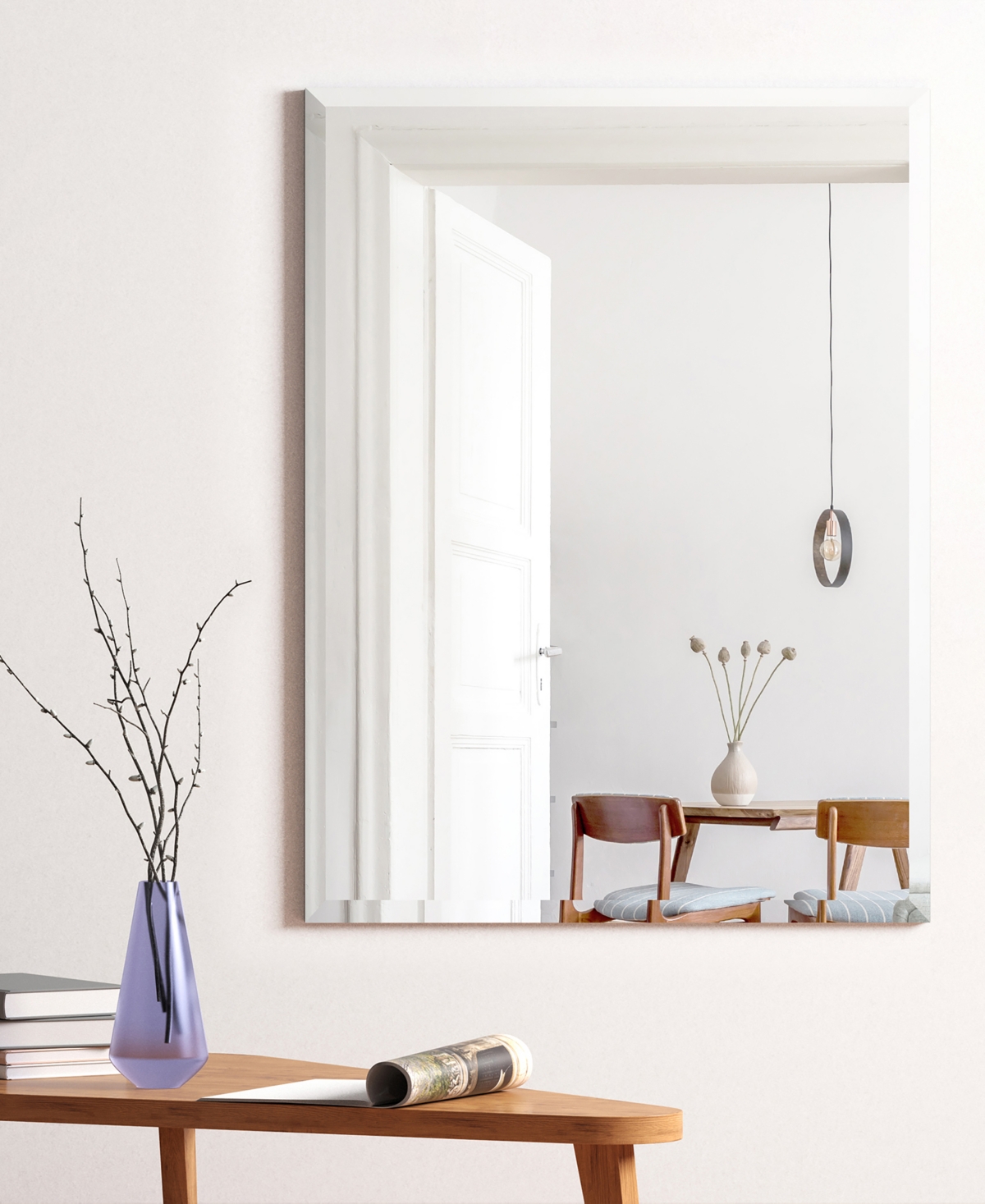 Empire Art Direct Frameless Beveled Prism Mirror Panels -