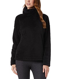 Sherpa Mock-Neck Sweater
