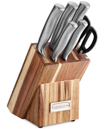 Cuisinart Stainless Steel Metallic Colour 7 Piece Knife Set - ToTT Store  Singapore