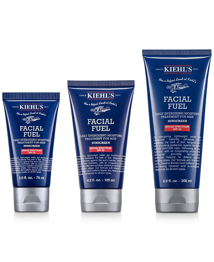 Kiehls Since 1851 Facial Fuel Mens Spf 20 Moisturizer 68 Oz Macys