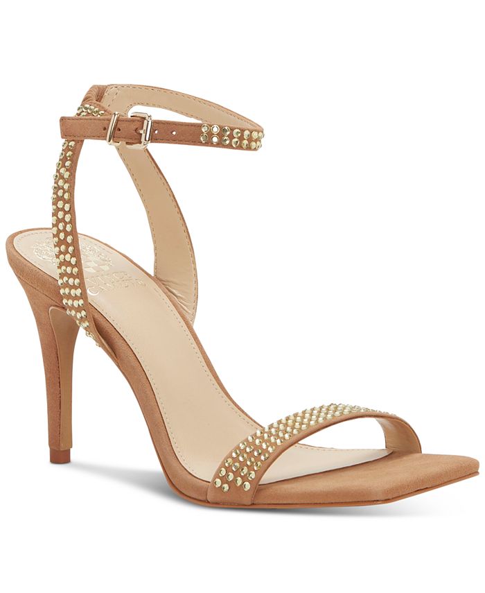 Vince Camuto Saprenda AnkleStrap Rinestone Sandals & Reviews Sandals