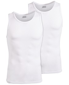 Men's 2-Pk. Solid Tanks, Created for Macy's 