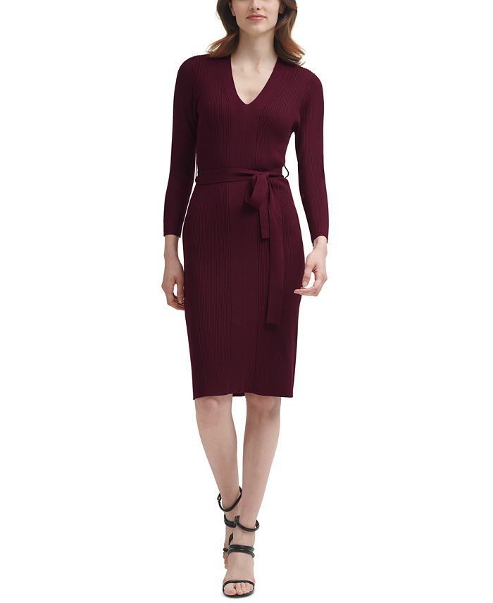 Dkny sales wrap sweater