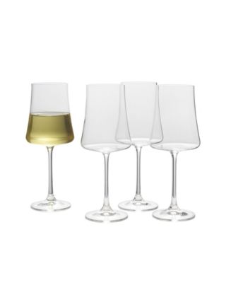 Mikasa Aline White Wine Glasses Set of 4, 16 oz - Macy's