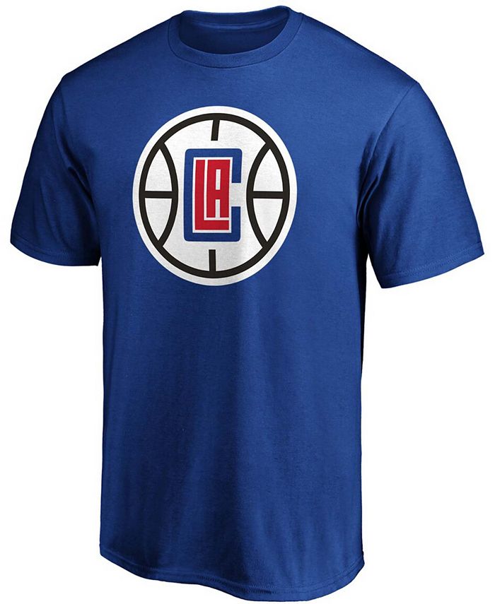 Fanatics Men's Royal LA Clippers Primary Team Logo T-shirt - Macy's