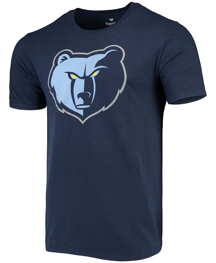 Fanatics Men's Navy Memphis Grizzlies Primary Team Logo T-shirt - Macy's