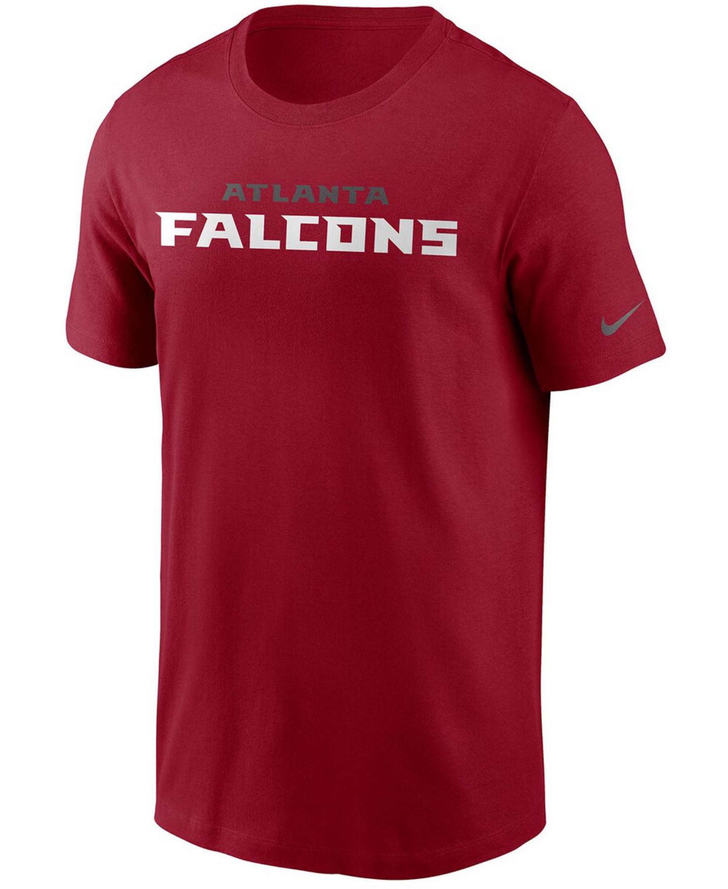 Мужская футболка Nike Red Atlanta Falcons Team Wordmark — фото 3