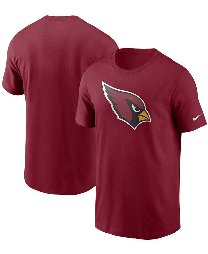 Men's Nike Cardinal Arizona Cardinals Essential Logo Dri-FIT Cotton T-Shirt