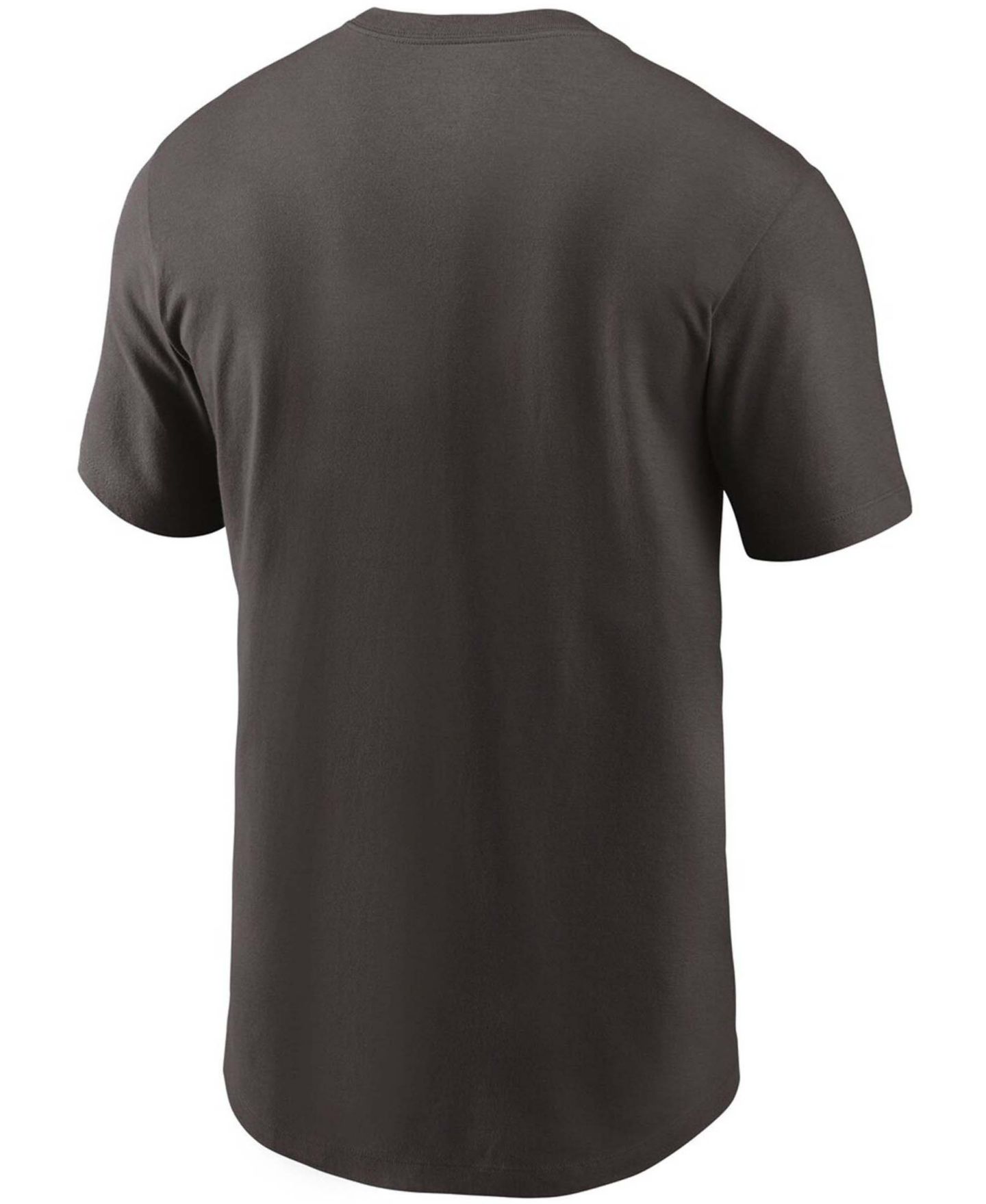 Мужская футболка Nike Brown Cleveland Browns Primary Logo — фото 3