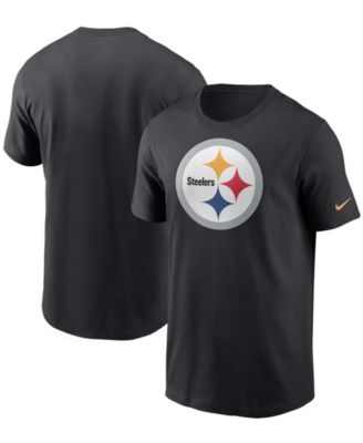 Pittsburgh Steelers Men T-shirt Black Cotton All Sizes S to 3XL