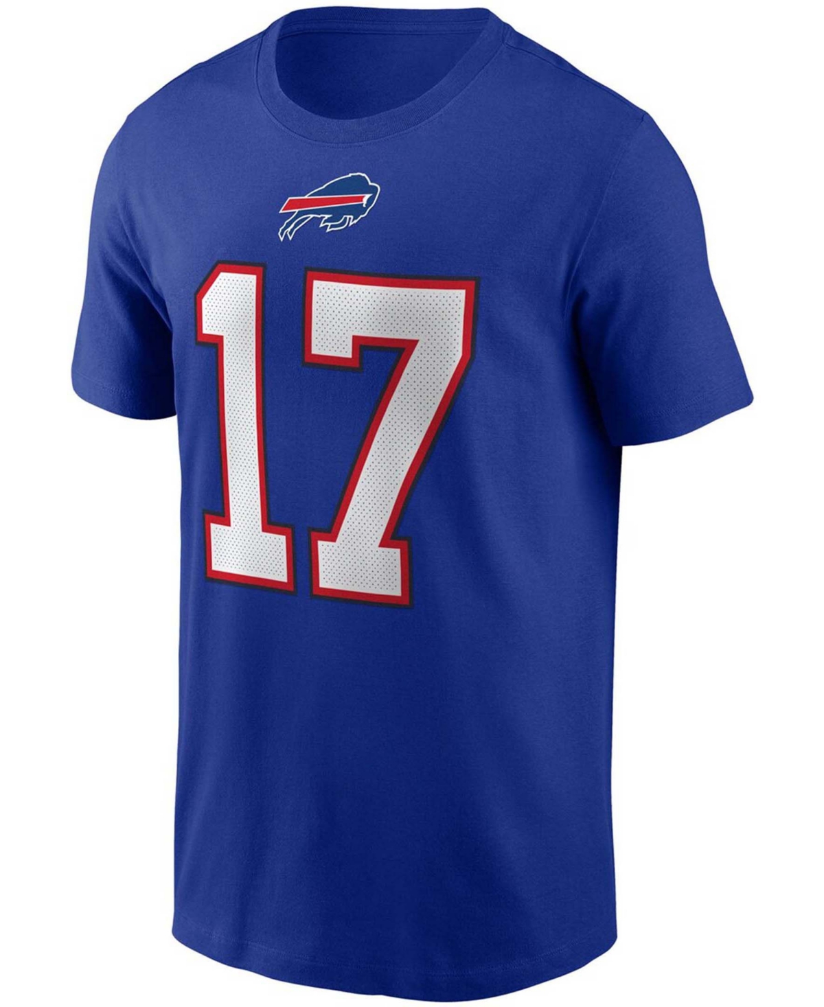 Men's Josh AllenBuffalo Bills Name and Number T-shirt - Royal