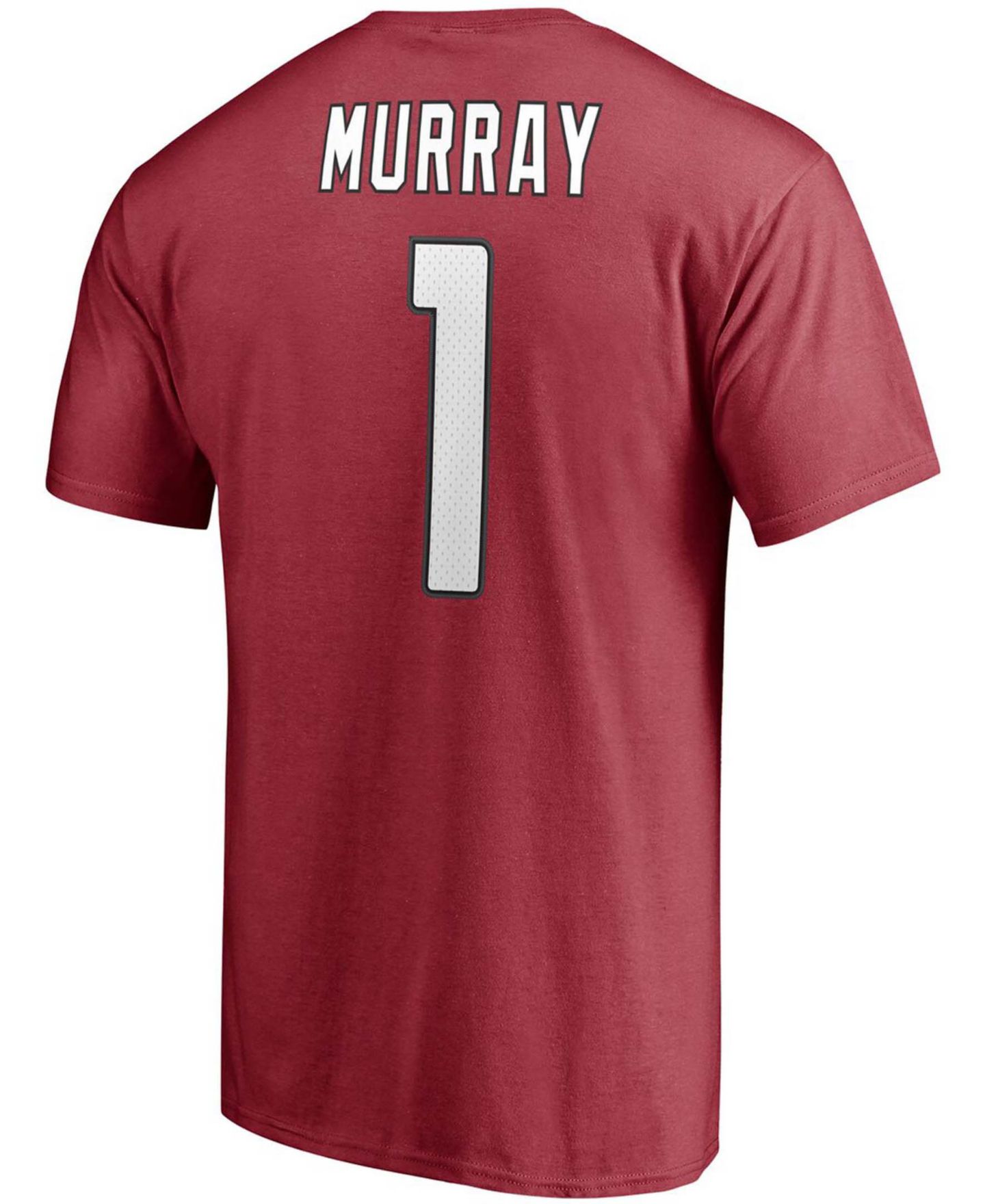 Мужская футболка Fanatics Kyler Murray Cardinal Arizona Cardinals Player Icon Name and Number — фото 3