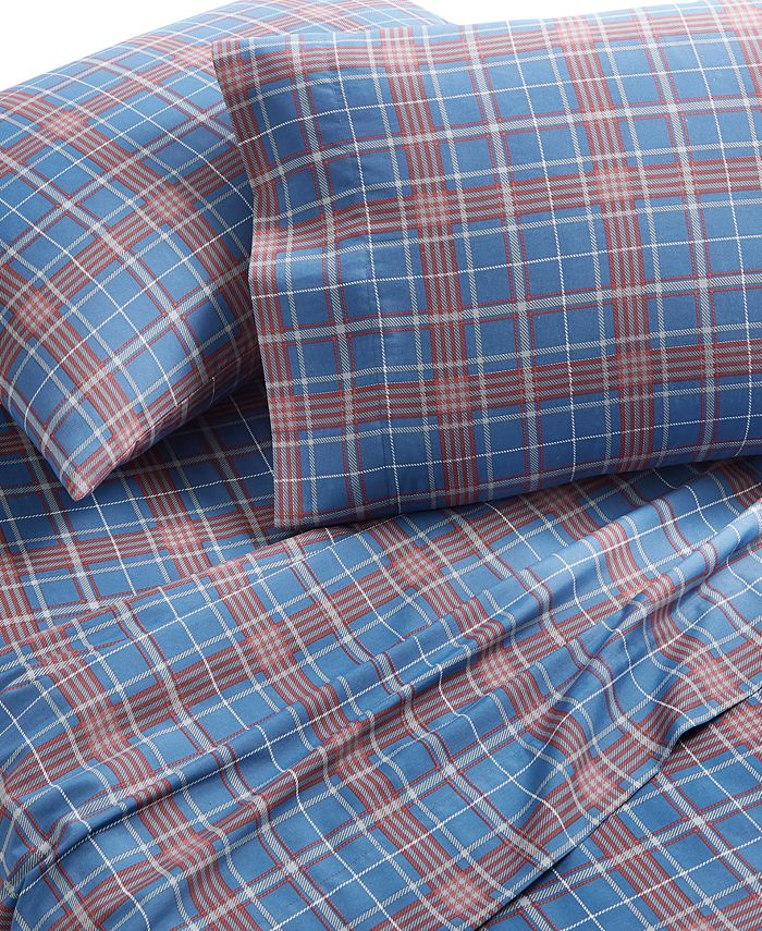 Martha Stewart Collection Holiday Printed 4 Pc. Sheet Set, Queen