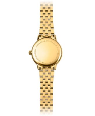 Women's Swiss Toccata Diamond-Accent Gold-Tone Stainless Steel Bracelet Watch 29mm