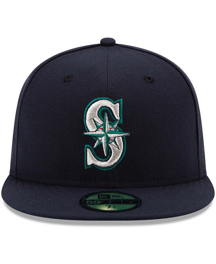 New Era Men's Navy Seattle Mariners Authentic Collection On Field ...