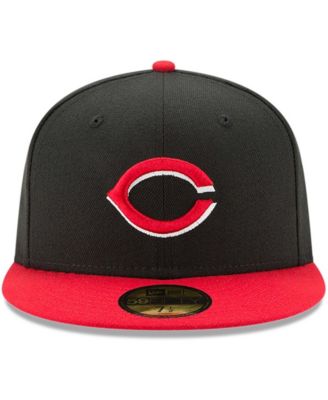 Men's Cincinnati Reds Road Authentic Collection On-Field 59FIFTY Fitted Hat
