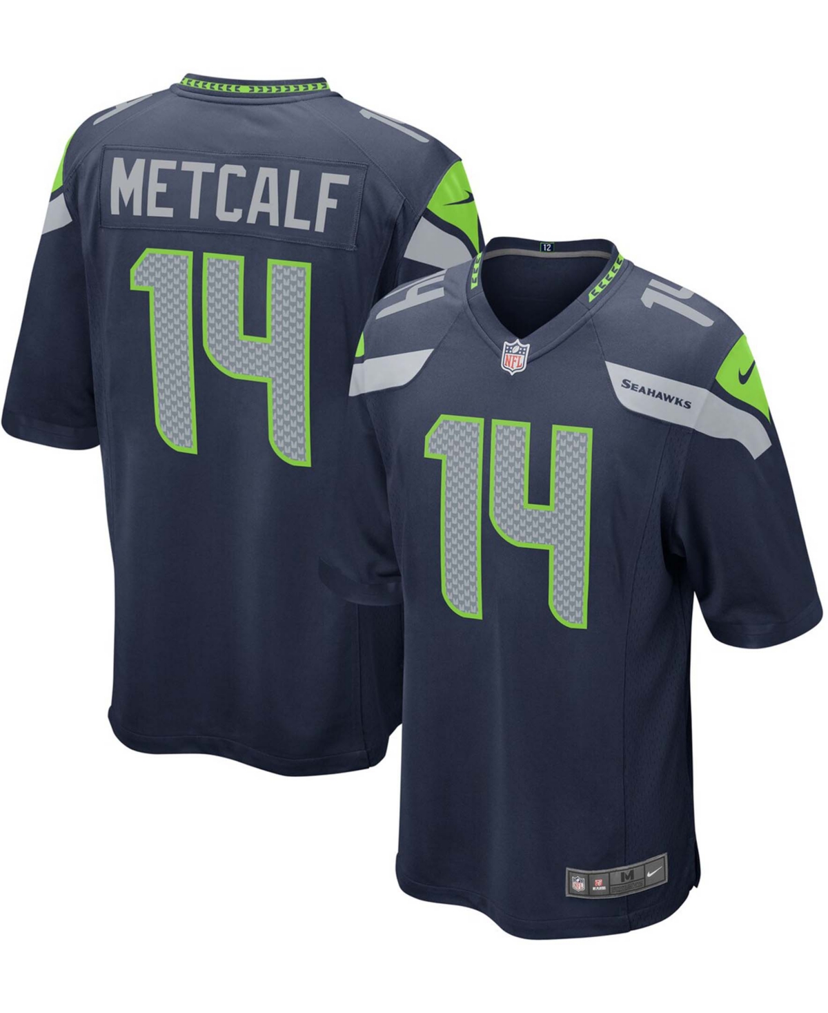 Nike Seattle Seahawks Men's Dk Metcalf Game Player Jersey