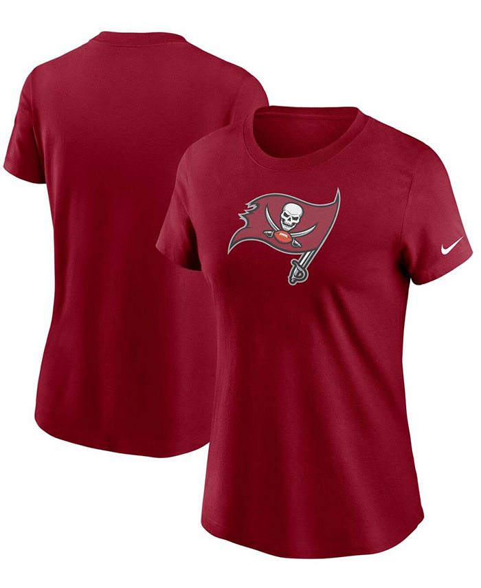 Nike Women's Tampa Bay Buccaneers Logo Essential T-Shirt - Macy's